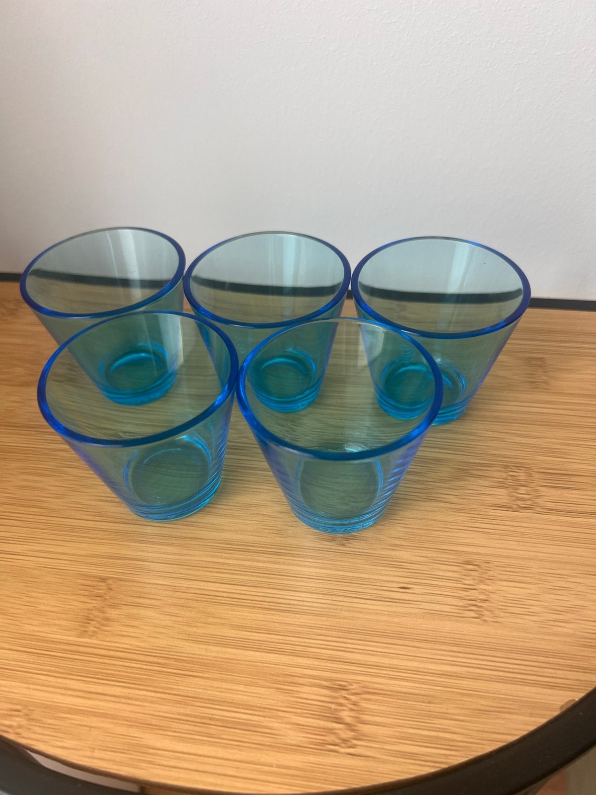 Iittala Kartio 'borrel' glaasjes - set van 5, Ophalen of Verzenden, Zo goed als nieuw, Borrel- of Shotglas
