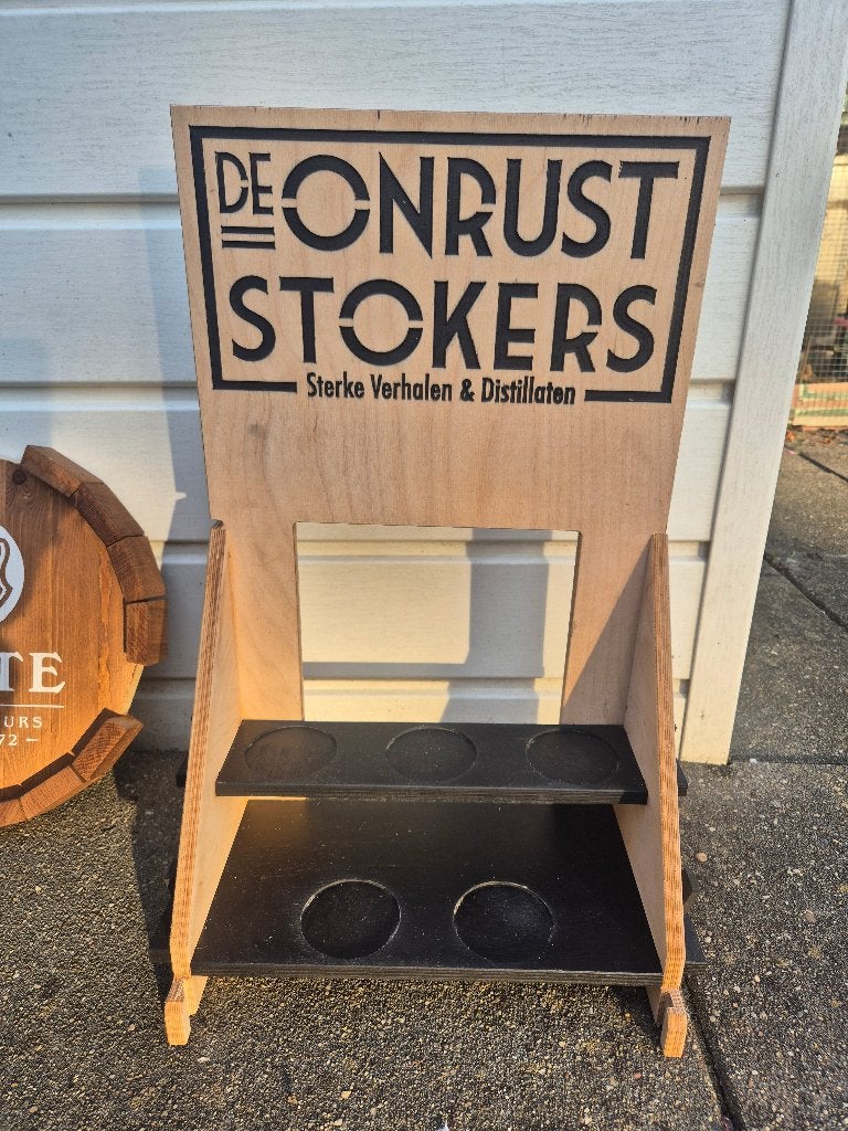 Speciaal bord "De Onrust Stokers" bier +meer reclame borden., Verzamelen, Ophalen of Verzenden, Gebruikt, Reclamebord, Plaat of Schild