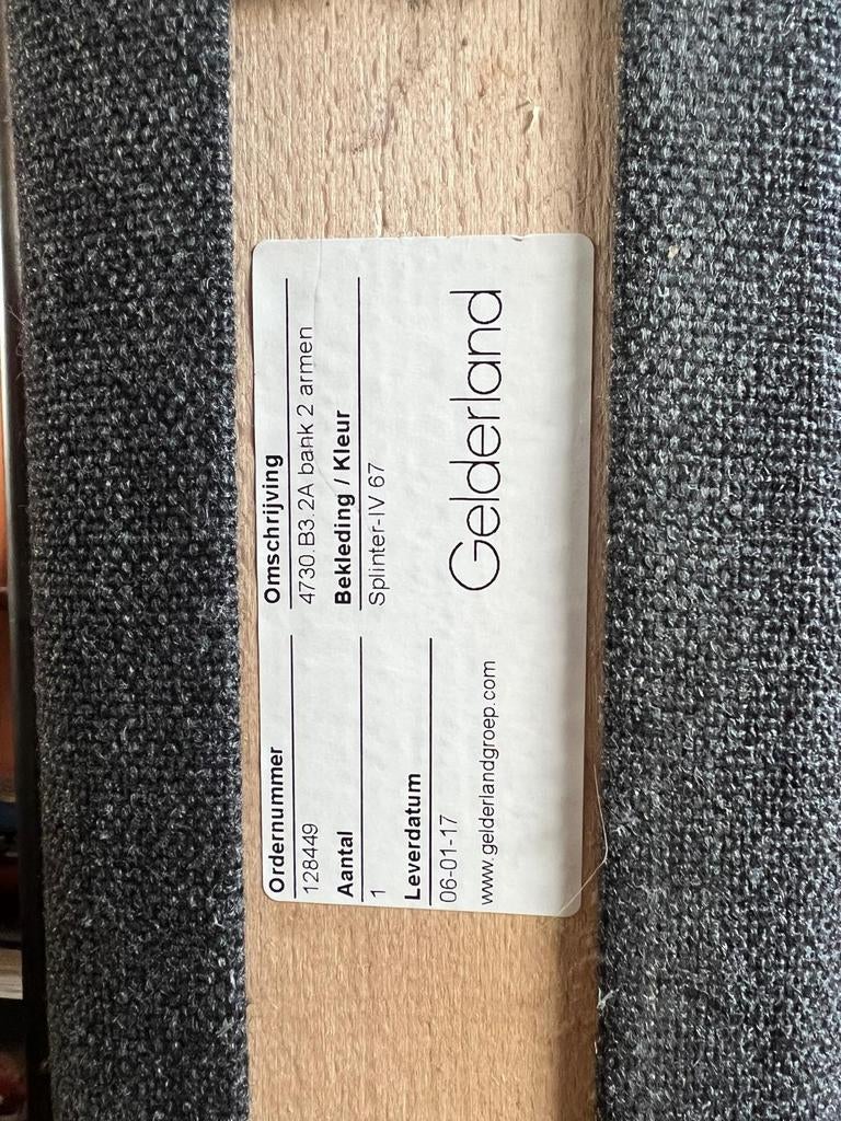 Gelderland bankstel te koop., Huis en Inrichting, Banken | Bankstellen, Ophalen, Gebruikt, 75 tot 100 cm