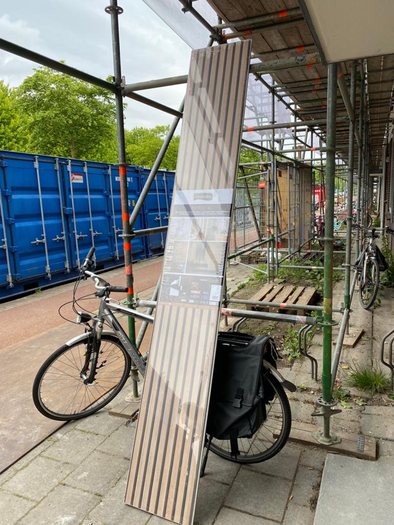 Wandpanelen kunststof, Ophalen, Nieuw, Bruin