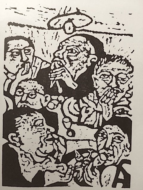 Mooie, betaalbare kunst v/h Grafiekkabinet Fer Hakkaart, Ophalen of Verzenden