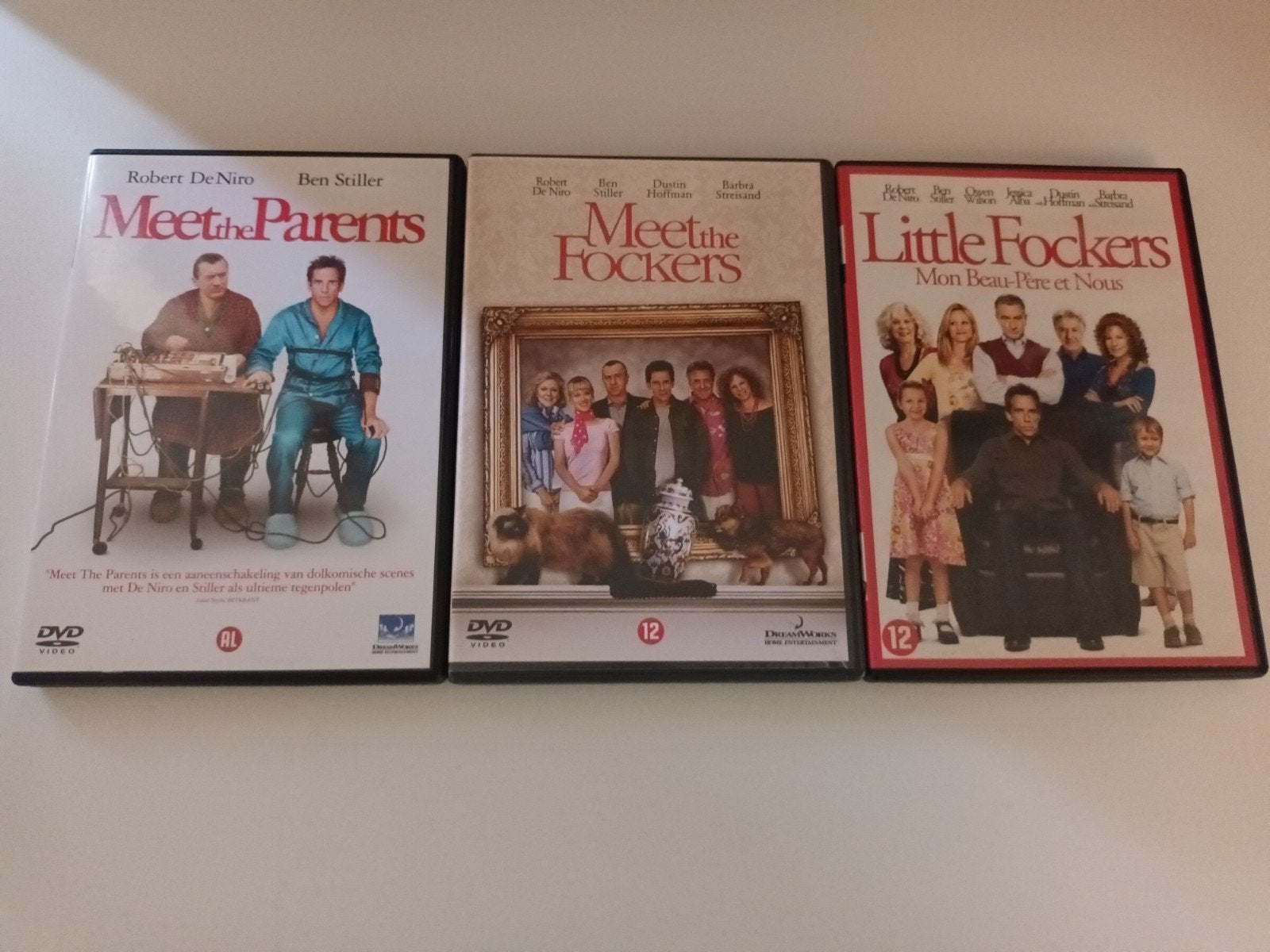 Dvd Meet the parents 1-3, Cd's en Dvd's, Dvd's | Nederlandstalig, Alle leeftijden, Ophalen of Verzenden, Zo goed als nieuw, Komedie