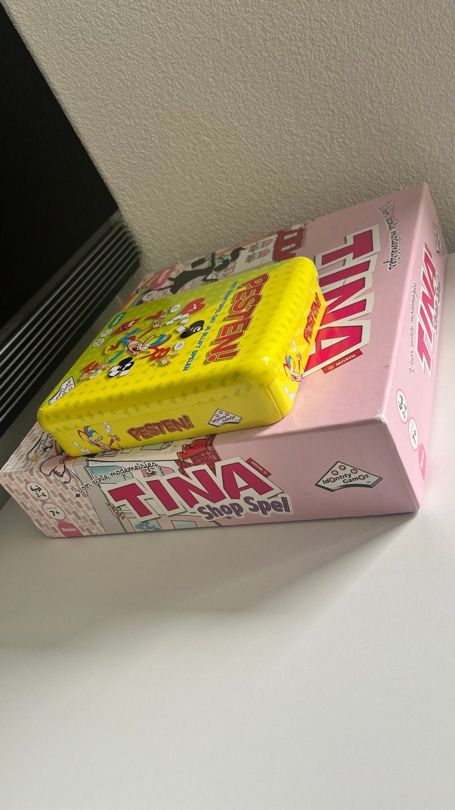 Tina Shop Spel & Pesten! Spel (Gratis), Drie of vier spelers, Ophalen, Nieuw, Reisspel
