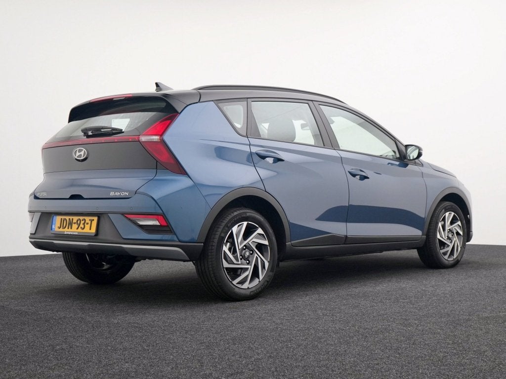 Hyundai Bayon 1.0 T-GDI Comfort | Automaat | Twotone | LED |, Auto's, Dealer onderhouden, Blauw, Origineel Nederlands, Bedrijf