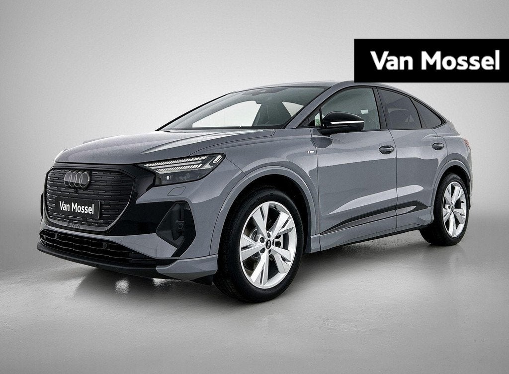 Audi Q4 Sportback e-tron 40 S Edition 63 kWh | Matrix led |, Auto's, Audi, Automaat, 24 min, Leder en Stof, 63 kWh
