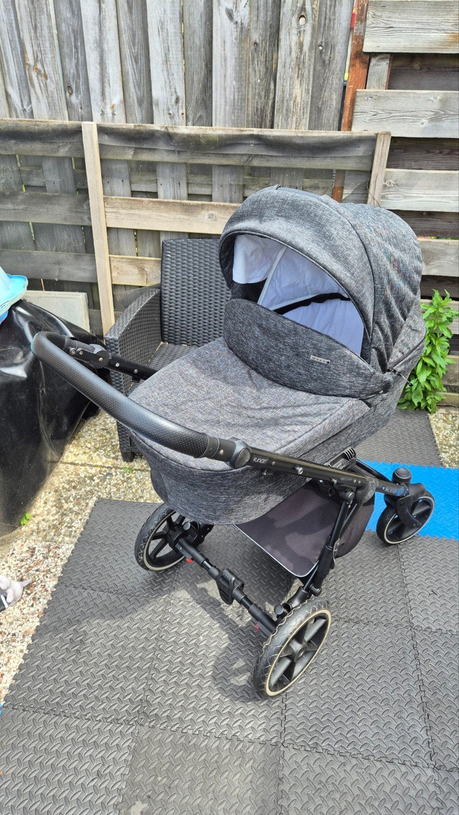 Born Lucky Molto 3 in 1 kinderwagen, Gebruikt, Verstelbare duwstang, Ophalen, Kinderwagen
