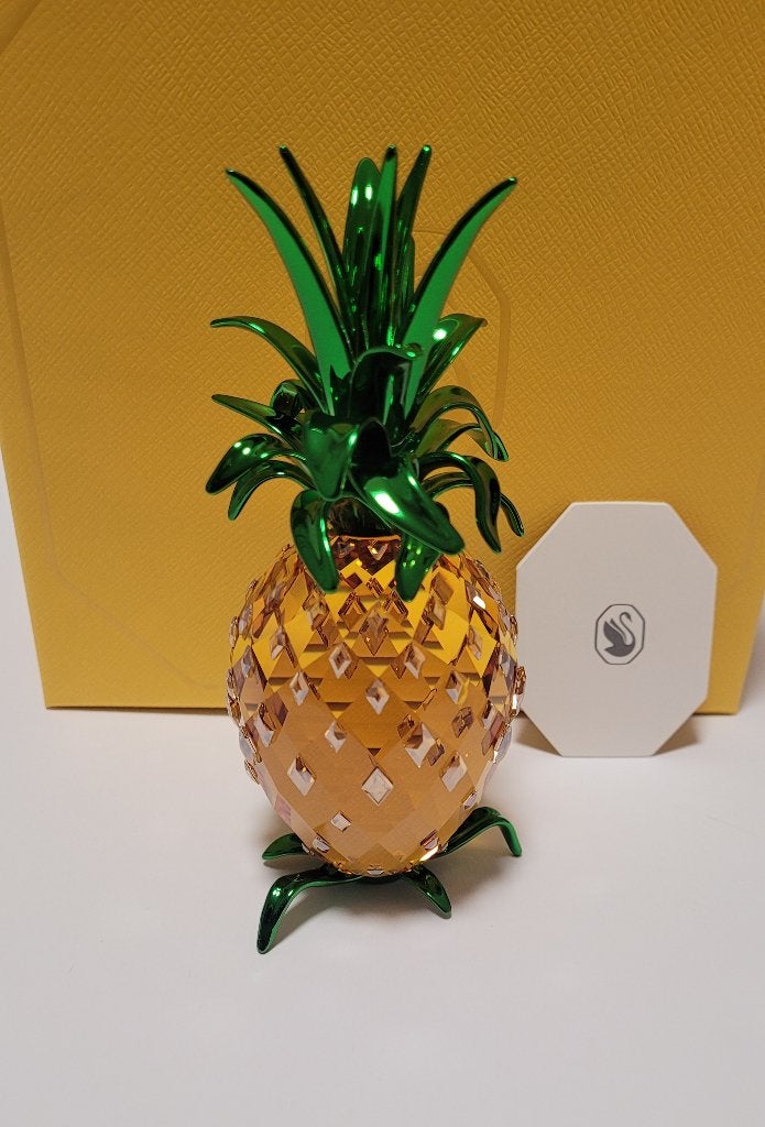 Swarovski 2025 Idyllia Ananas, Kristallijn Shop., Verzamelen, Swarovski, Swarovski@.com, Verzenden, Wattens, Nieuw