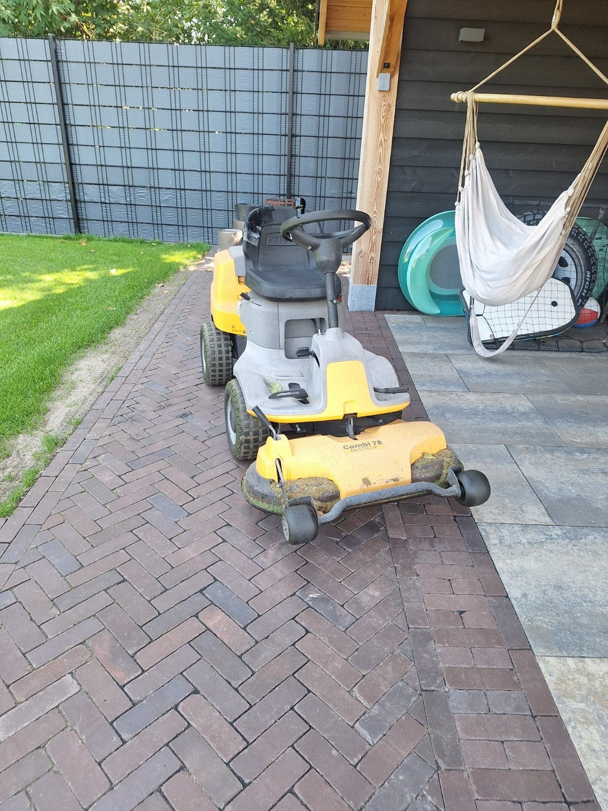 Stiga Villa 520 HST zitmaaier - Goed onderhouden, Tuin en Terras, Ophalen, Gebruikt, Stiga, Mulchfunctie