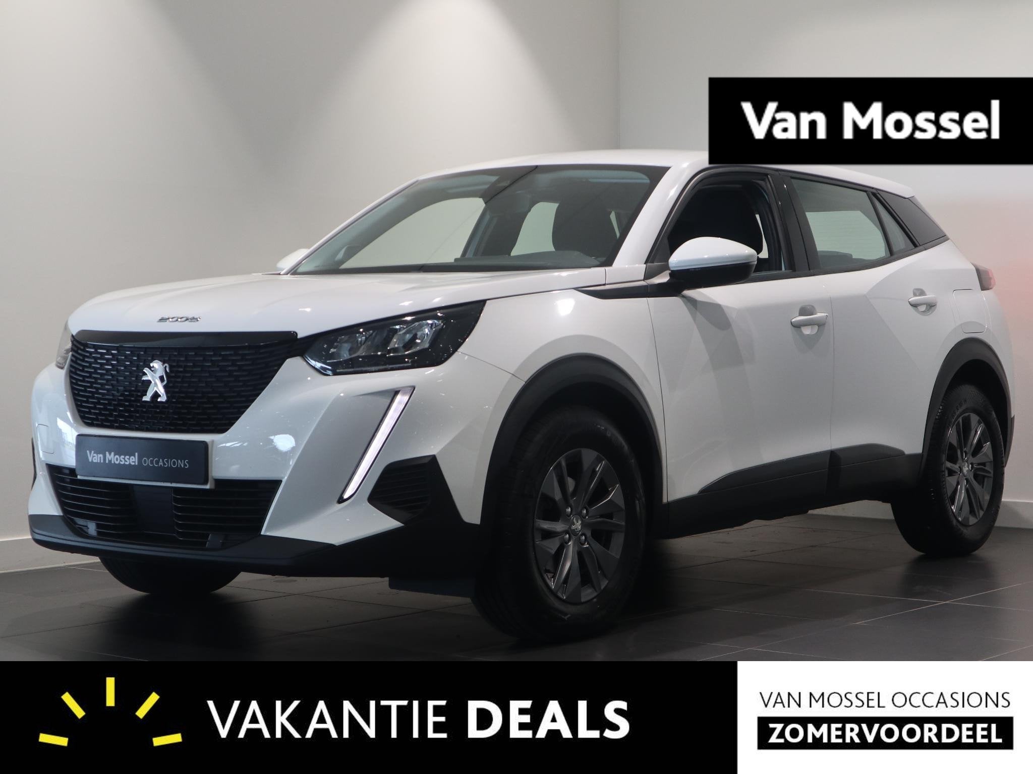 Peugeot 2008 Active HOGE INSTAP - HANDBAK - APPLE CARPLAY/ A, 12 maanden, Stof, Gebruikt, Euro 6