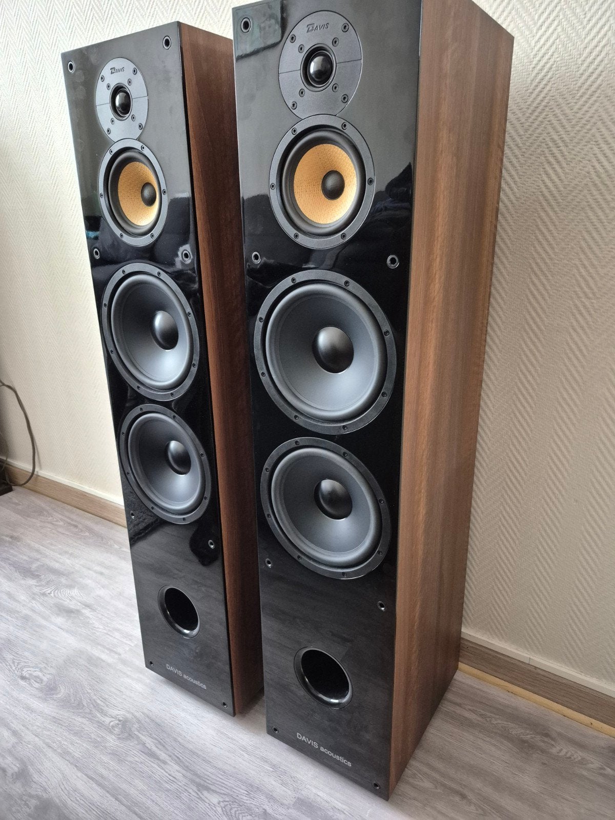 Davis Acoustics Balthus 90 Vloerstaande Luidsprekers, Audio, Tv en Foto, Vloerstaande luidspreker, Basreflex, Zo goed als nieuw