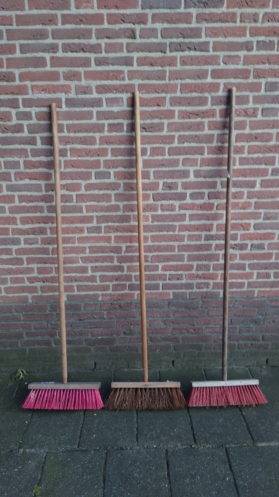 Bezem XL 40 cm breed straatbezem, Ophalen, Bezem