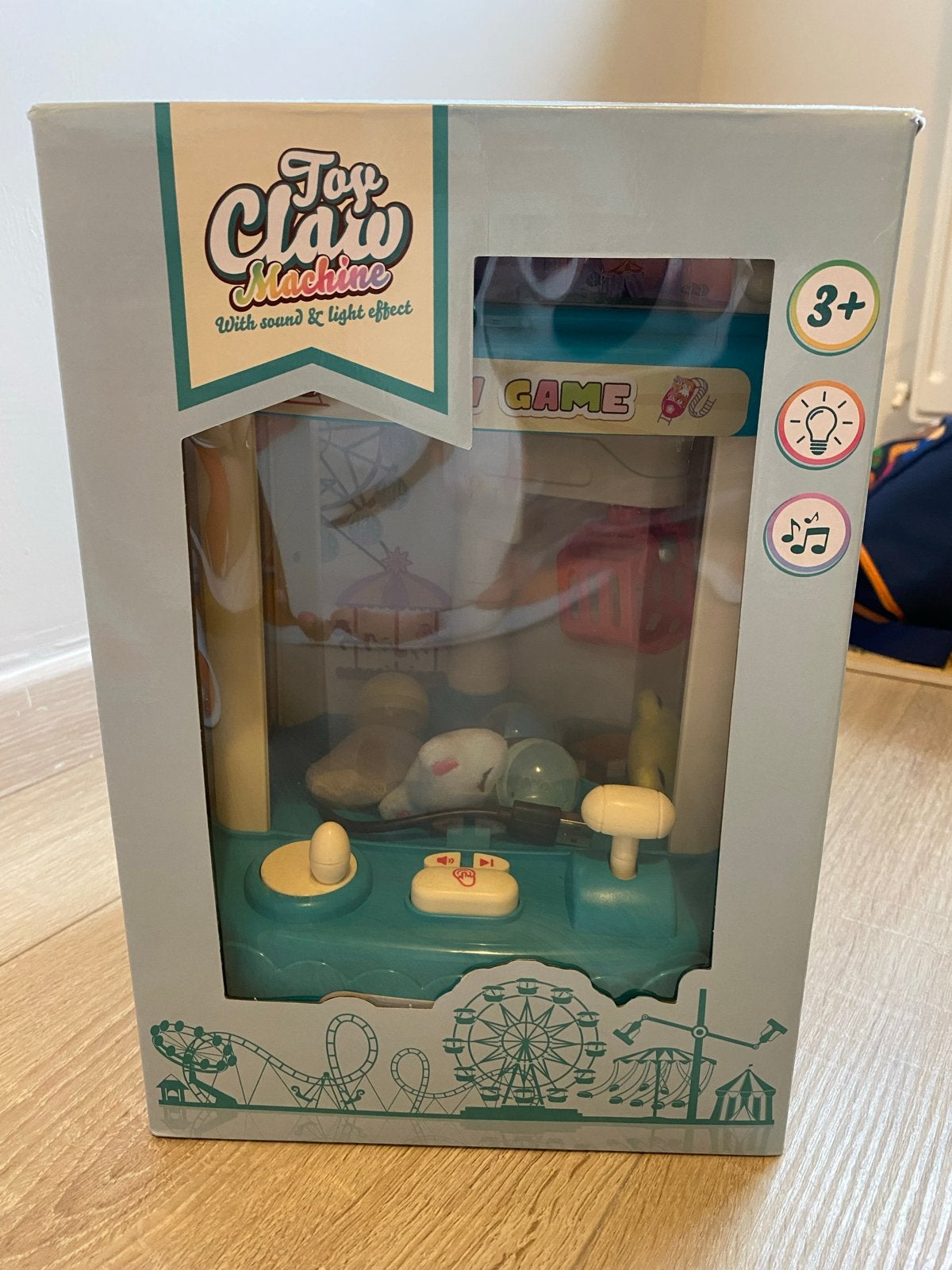 Toy Claw Machine met geluid en lichteffecten, Kinderen en Baby's, Speelgoed | Overig, Ophalen of Verzenden, Zo goed als nieuw