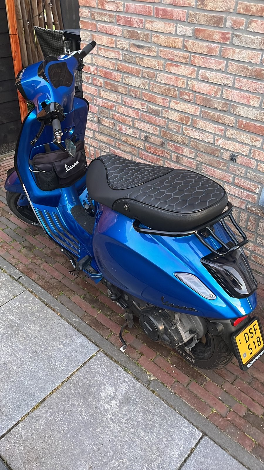 Vespa sprint blauw, Gebruikt, Overige modellen, Maximaal 45 km/u, Ophalen of Verzenden