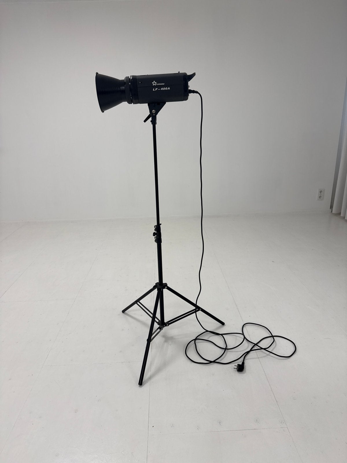 Linkstar LF-400A Studiolamp met Falcon Eyes Statief, Ophalen, Gebruikt, Inclusief statief, Linkstar