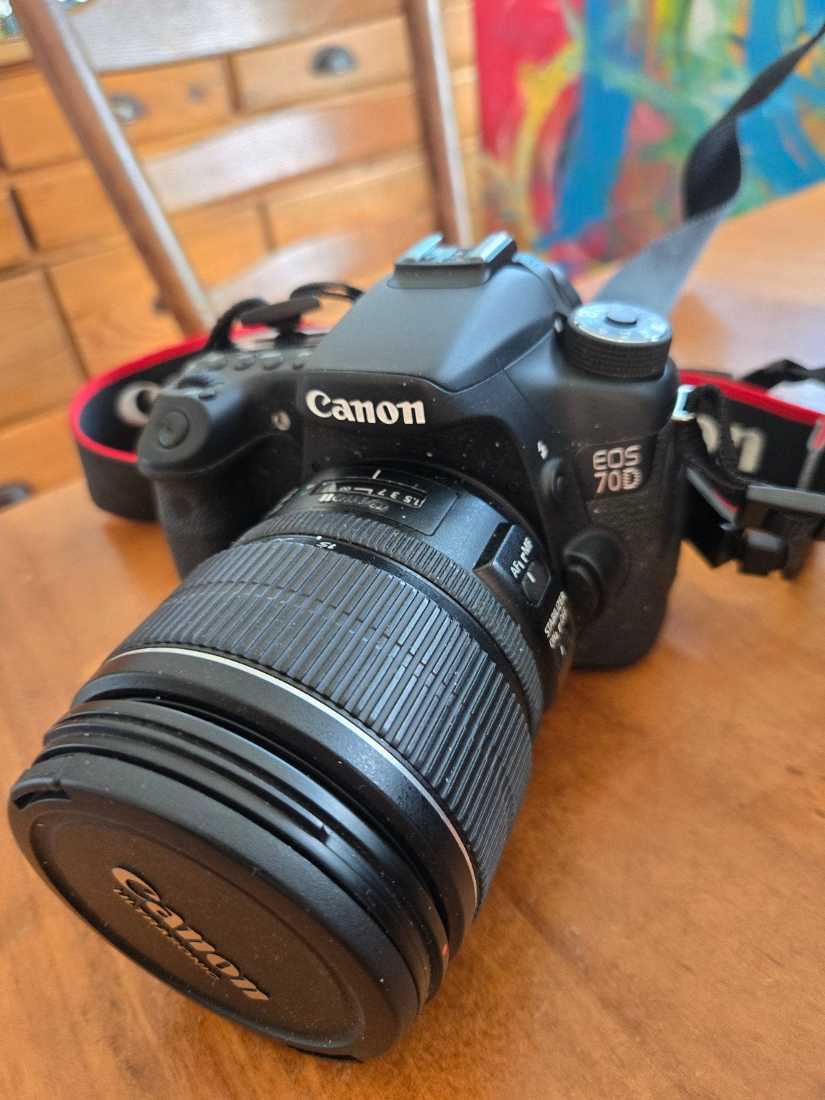 Canon EOS 70D Spiegelreflexcamera met 3 lenzen en flitser, Ophalen of Verzenden