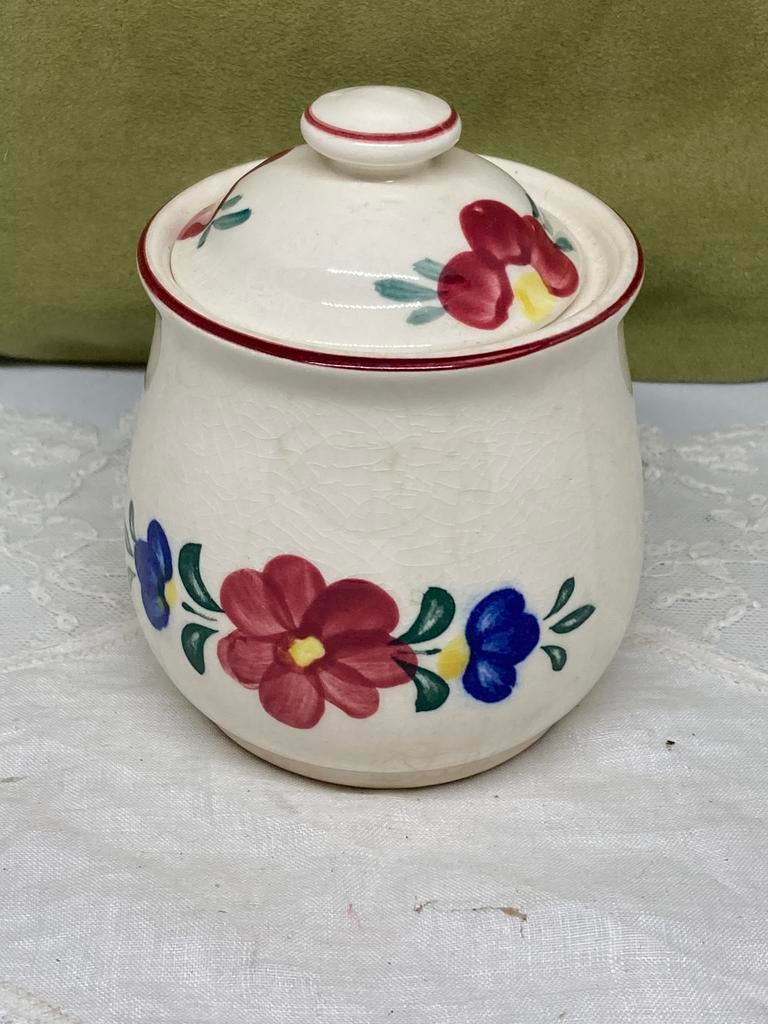 Suikerpotje Bouquet (170223), Gebruikt, Overige typen, Ophalen of Verzenden, Overige stijlen