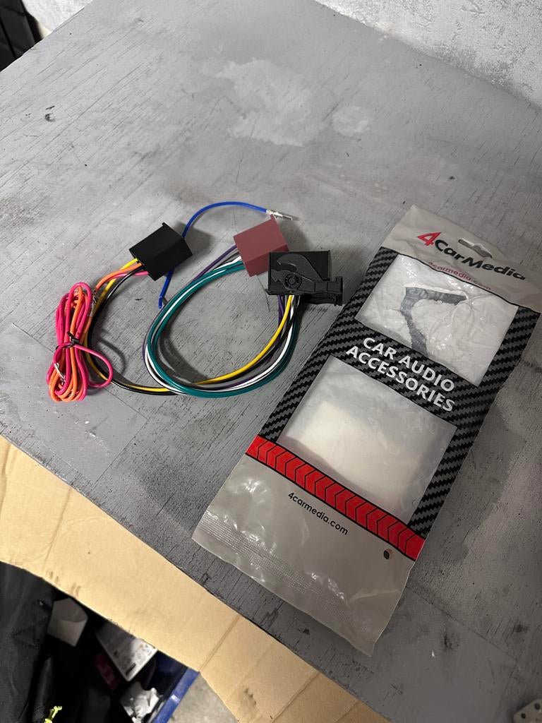 ISO naar Volkswagen Quadlock kabel | VAG radio uni, Verzenden, Nieuw