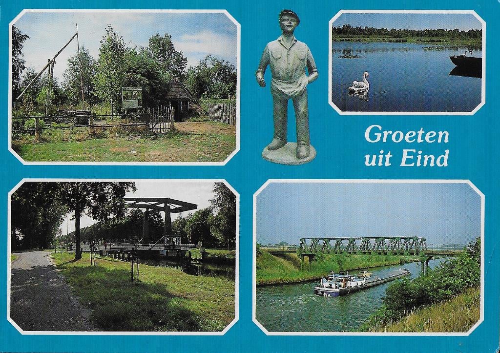 Nederweert eind gelopen ansichtkaart ( 859 ), Ophalen of Verzenden, 1980 tot heden, Gelopen