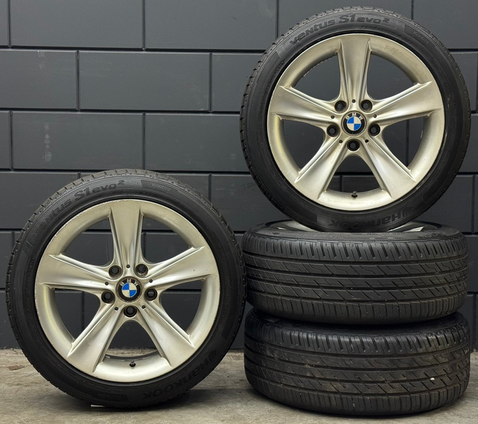 17 inch MAM BMW 1 Serie E87 E88 5x120 ET34 72.5 205/50/17, Auto-onderdelen, Banden en Velgen, Ophalen, ., Banden en Velgen, 17 inch