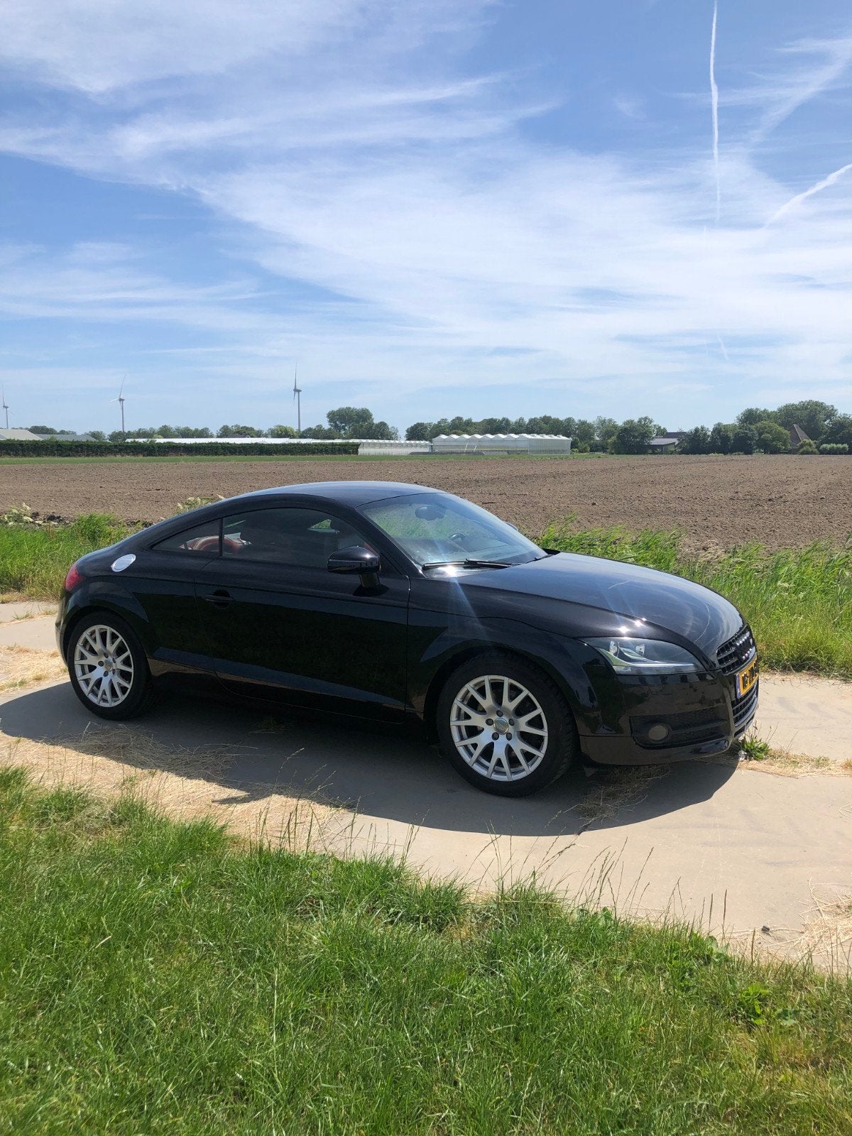 Audi TT 2.0 Tfsi Coupe 147KW 2008 Zwart, Auto's, TT, 4 cilinders, 1984 cc, 4 stoelen