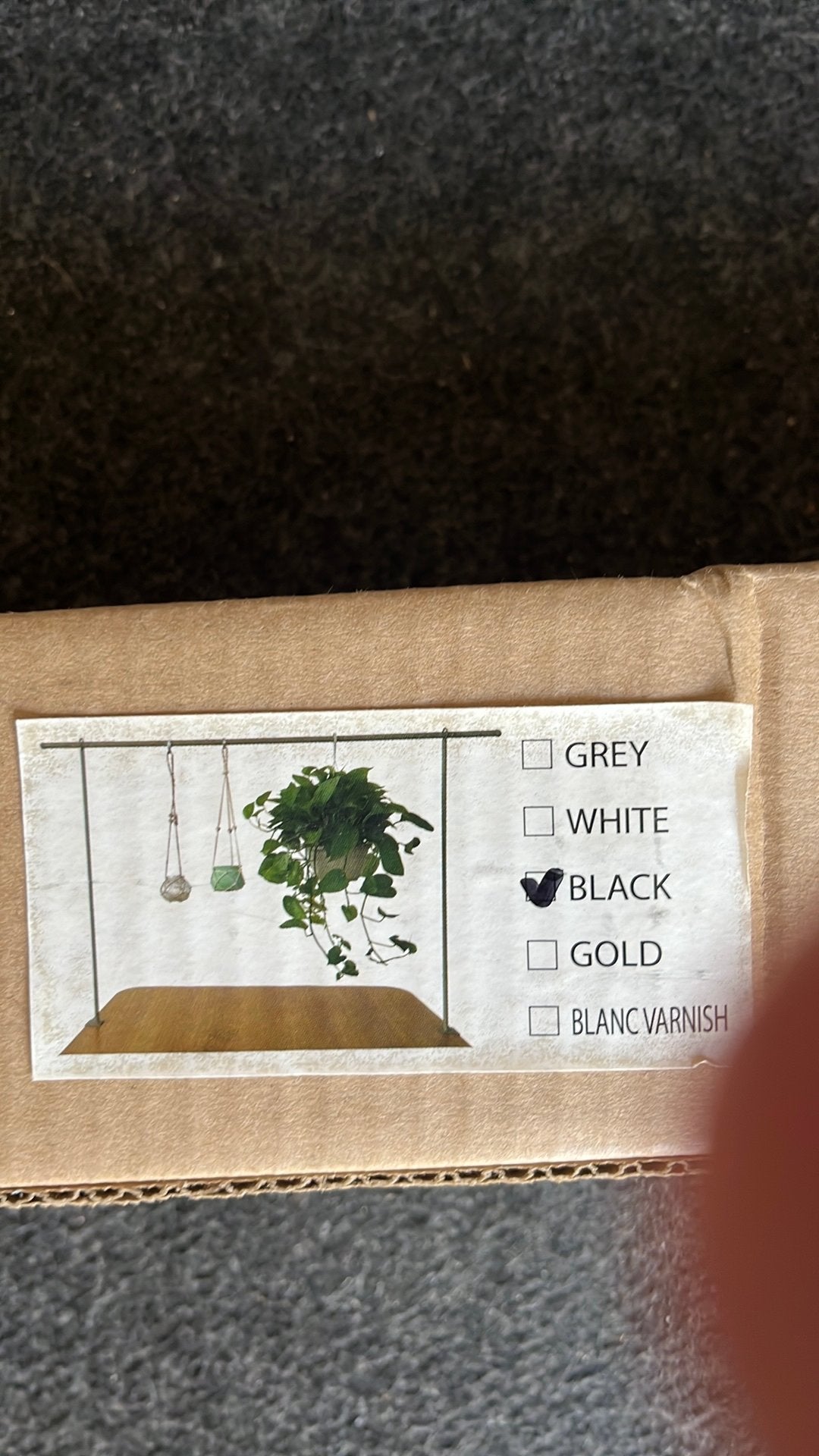 Zwarte Tafelklem / Sierklem voor Decoratie, Ophalen of Verzenden, Nieuw, Zwart, Metaal