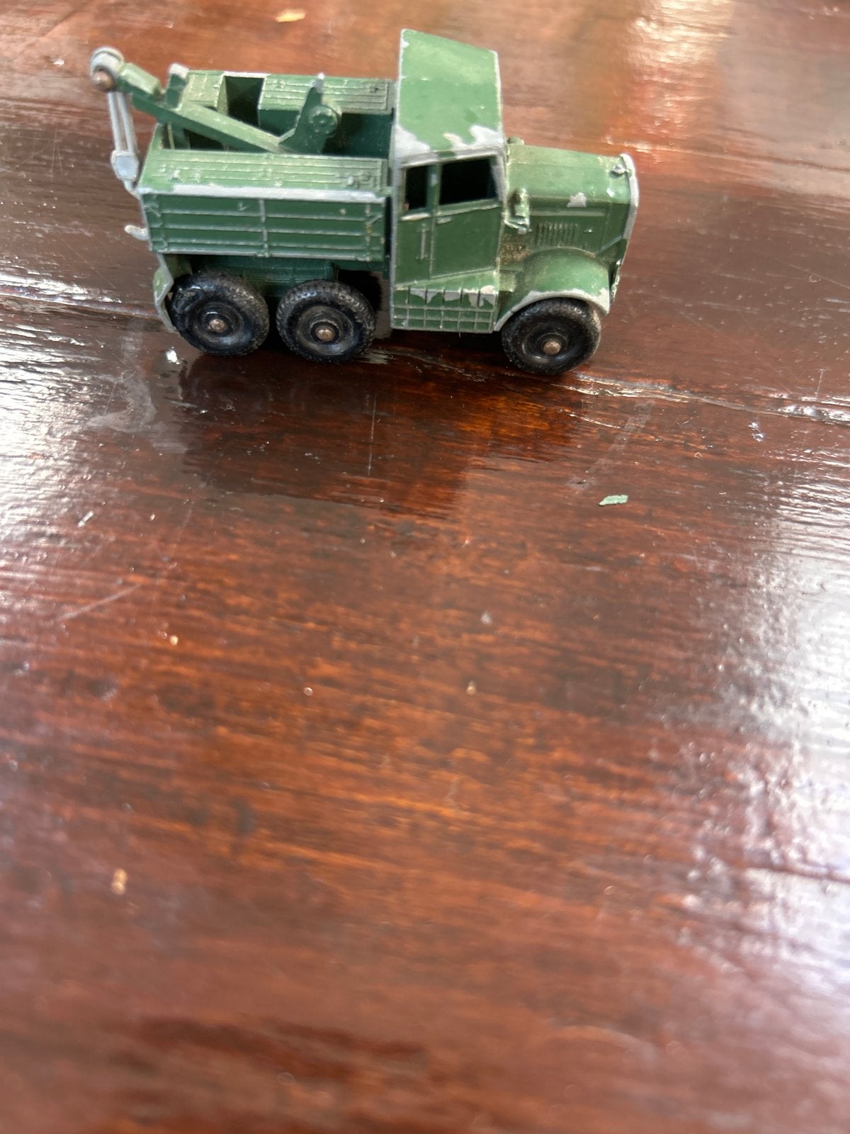 Vintage Dinky Toys Scammell 6x6 Wrecker Truck, Ophalen of Verzenden, Gebruikt