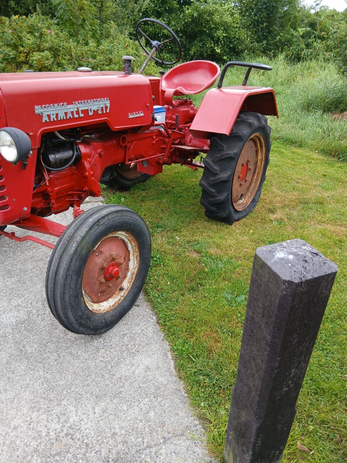 Mc cormick d 217 farmall  en onderdelen d serie, Ophalen, Oldtimer, Tot 80 Pk, McCormick