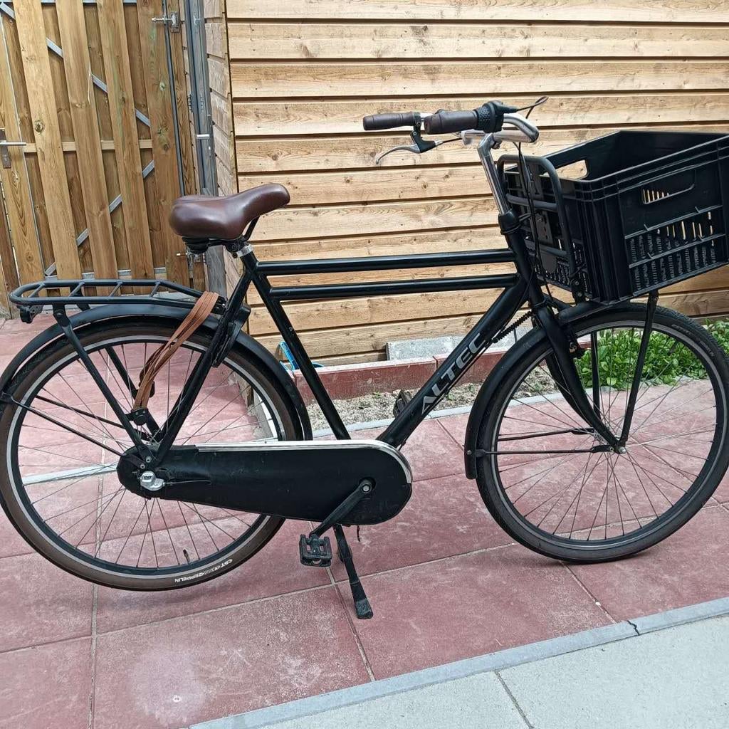 28-inch Herenfiets met mand - Ideaal voor dagelijks gebruik, Fietsen en Brommers, Fietsen | Heren | Herenfietsen, Overige merken