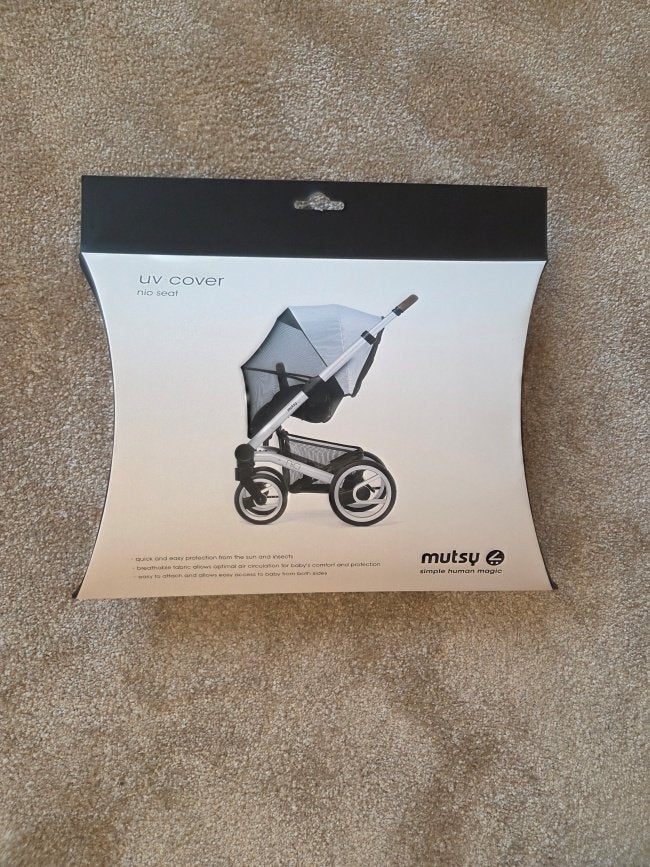 Mutsy Nio UV Cover voor zitje – Nieuw in verpakking, Ophalen of Verzenden, Nieuw