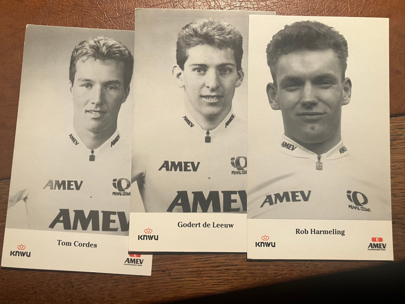 Kaarten AMEV, nationale selectie wielrennen, Verzamelen, Ophalen of Verzenden, Zo goed als nieuw, Overige sporten, Spelerskaart