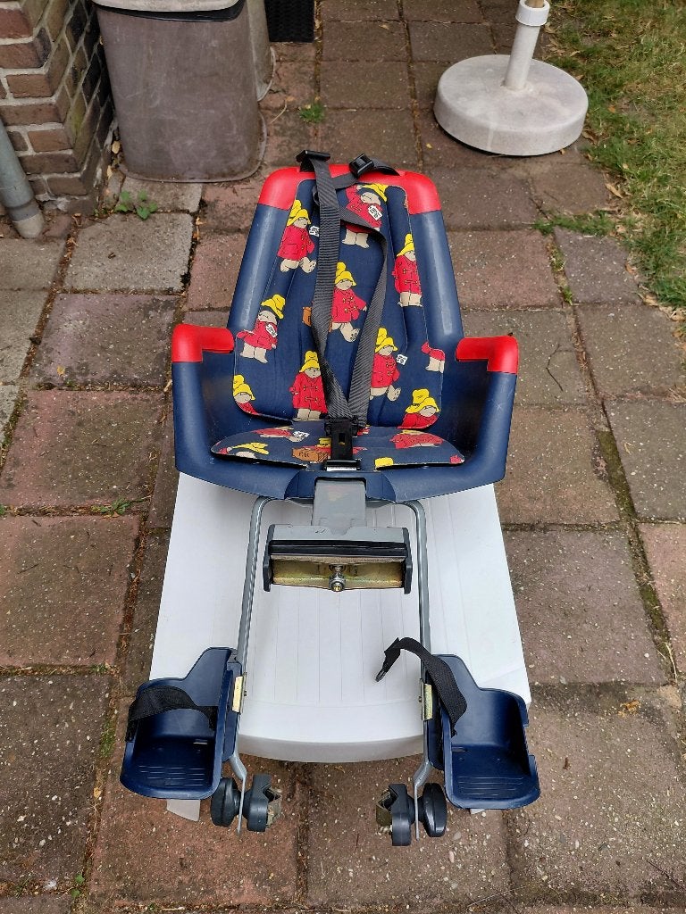 Kinderzitje Bobike Paddington, Fietsen en Brommers, Fietsaccessoires | Fietsstoeltjes, Bo-Bike, Achterzitje, 9 t/m 18 kg, Ophalen of Verzenden