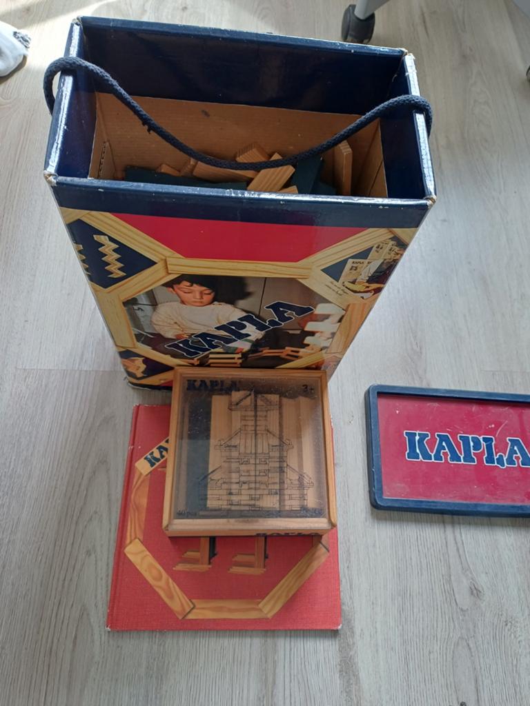 KAPLA Blank & blauw - Constructiespeelgoed, Ophalen of Verzenden, Zo goed als nieuw, Overige merken