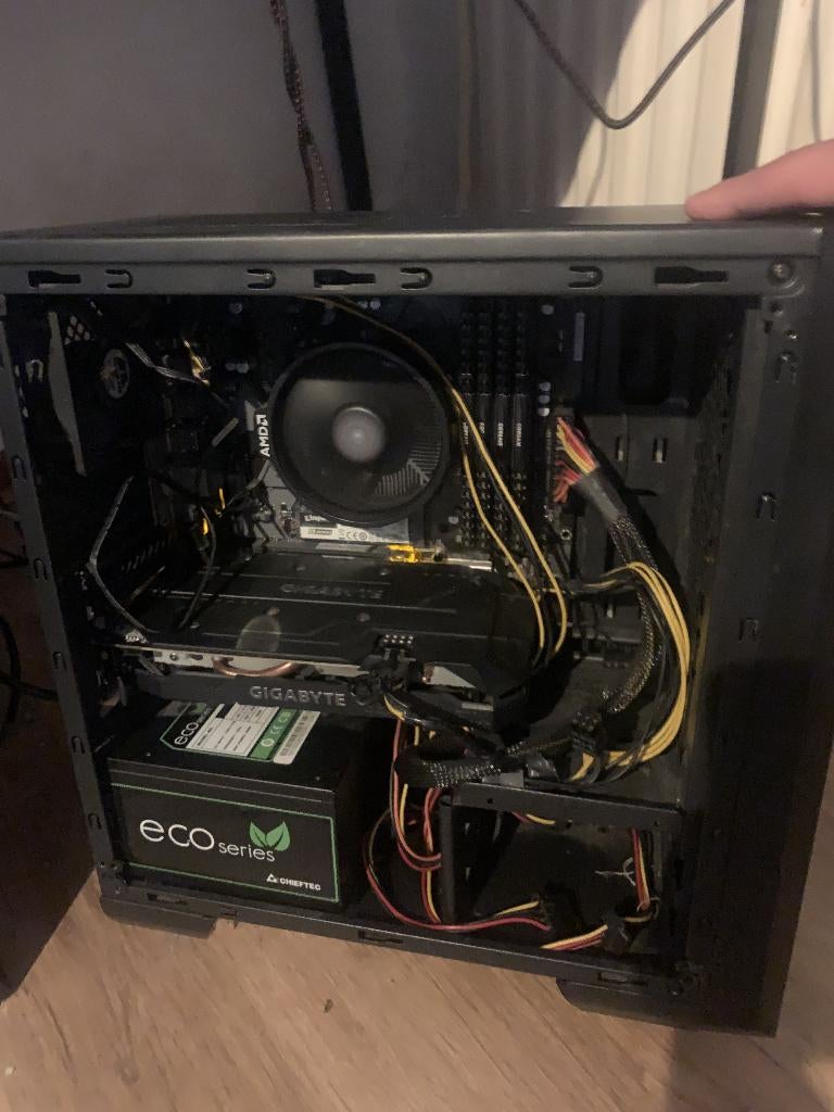 complete gaming pc setup GTX 1660 super, Computers en Software, Desktop Pc's, Gebruikt, 32 GB, Gaming PC, AMD Ryzen 5