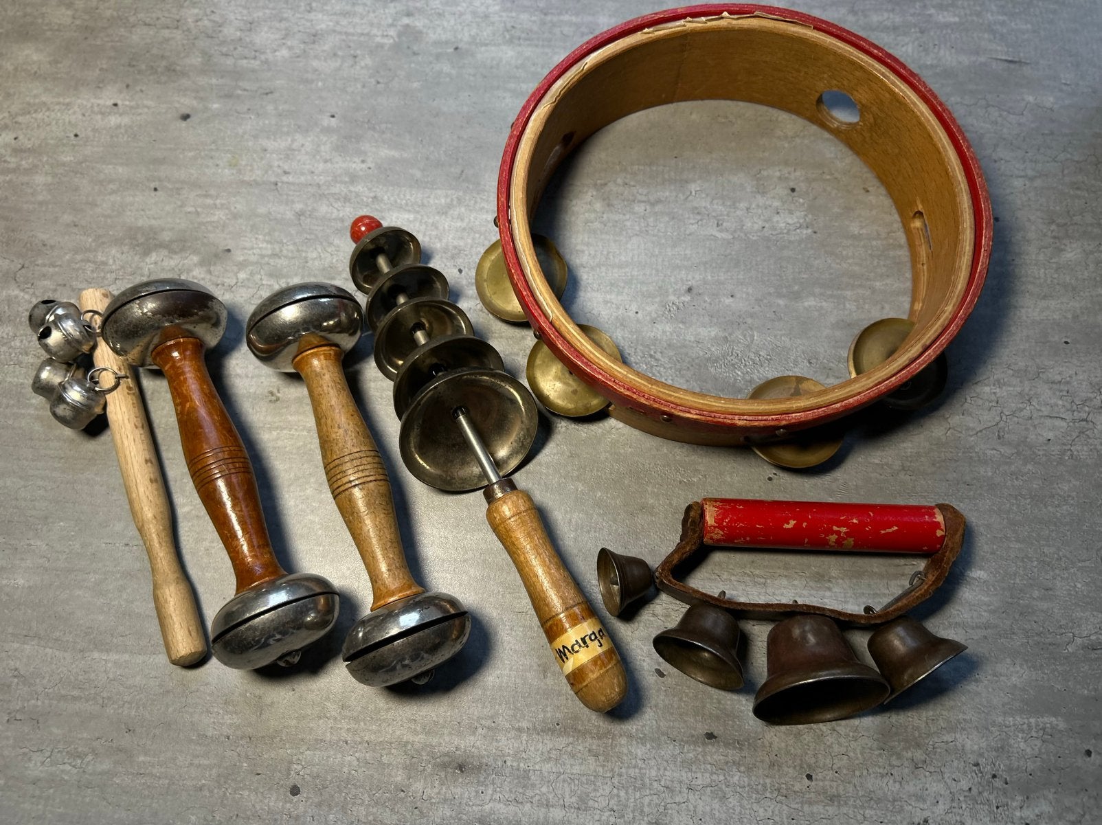 6-delig vintage muziek instrumenten set, prijs per stuk, Gebruikt, Ophalen of Verzenden, X, X