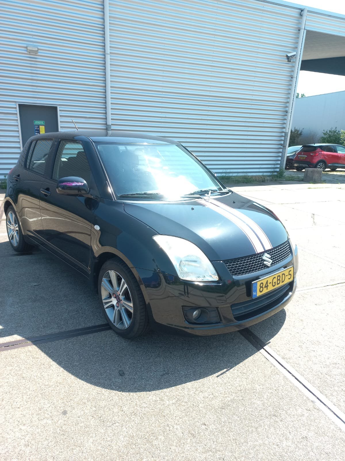 Suzuki Swift 1.3 5DRS 2008 Zwart airco, Auto's, Voorwielaandrijving, 40 €/maand, 400 kg, Origineel Nederlands