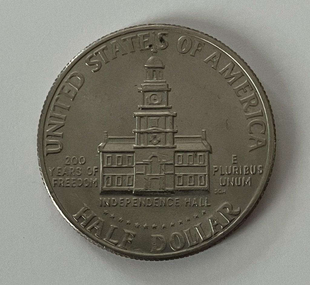Half dollar munt met Kennedy {5945}, Postzegels en Munten, Ophalen of Verzenden, Noord-Amerika, Losse munt