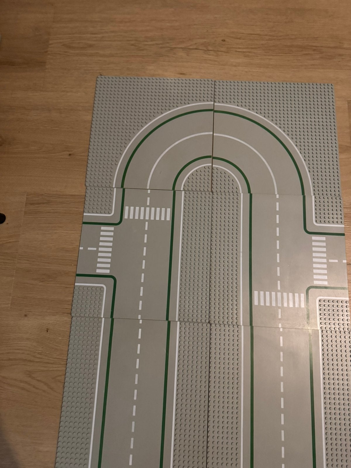Lego platen met fietsstroken, Ophalen of Verzenden, Zo goed als nieuw