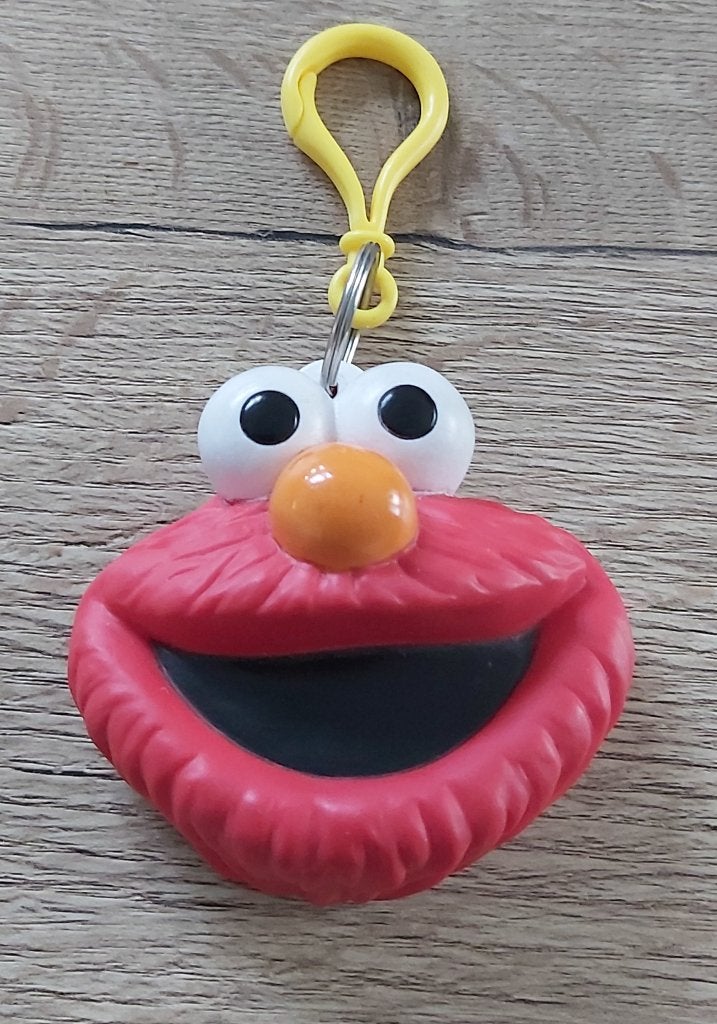 Vintage ELMO Portemonnee/Sleutelhanger Clip Applause ,1997., Ophalen of Verzenden, Zo goed als nieuw