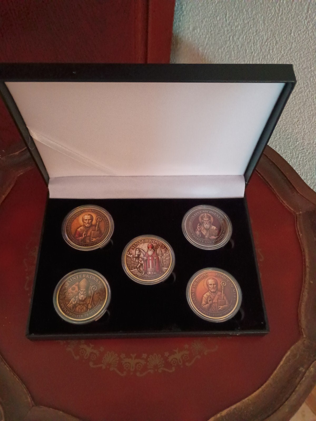Sint Nicolaas / Sinterklaas herdenkingsmuntenset, Ophalen of Verzenden
