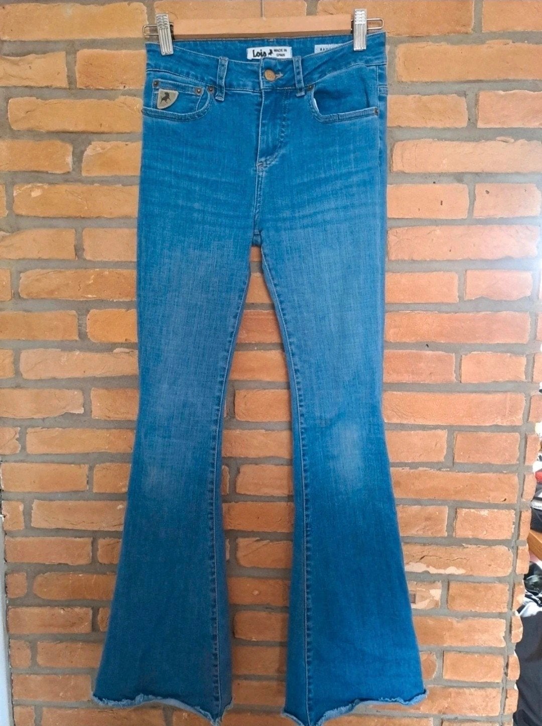 Lois Raval High Waist Flared Jeans - W24 L32, Blauw, Ophalen of Verzenden, Gedragen, Lois