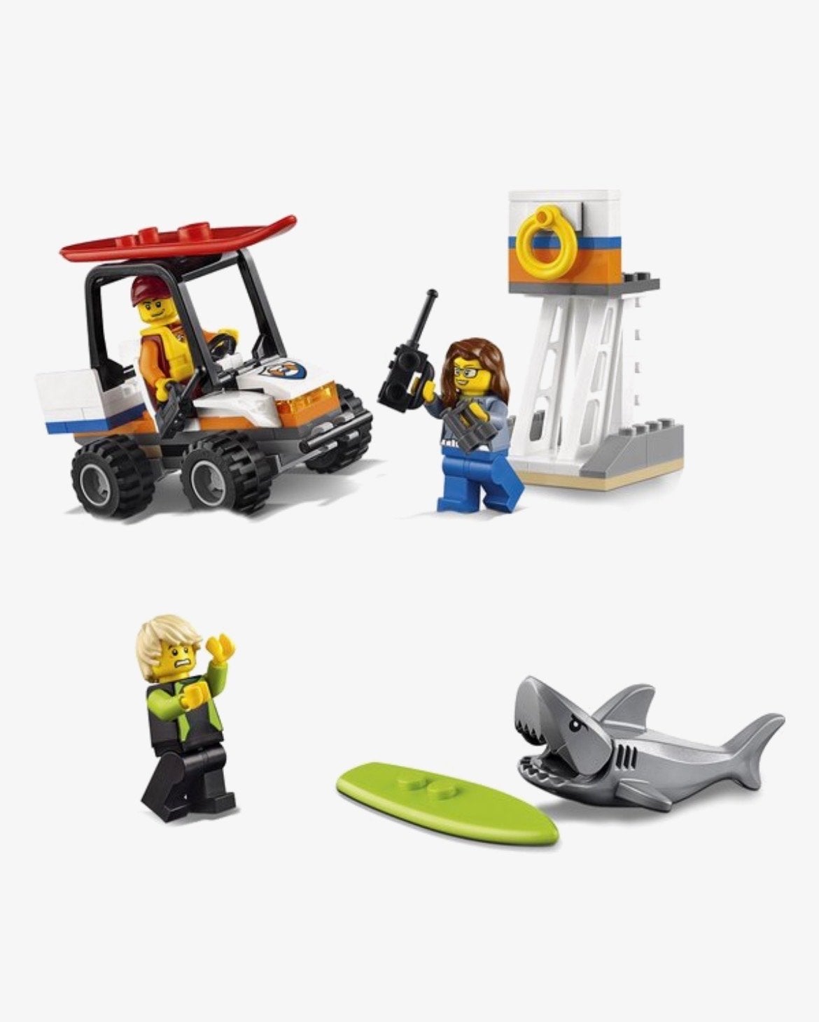 Lego City 60163 Kustwacht Starterset, City, Lego, Ophalen of Verzenden, Zo goed als nieuw