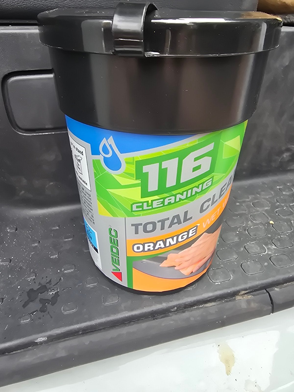 Veidec 116 Cleaning Total Clean Orange Wet Wipes, Ophalen of Verzenden, Nieuw