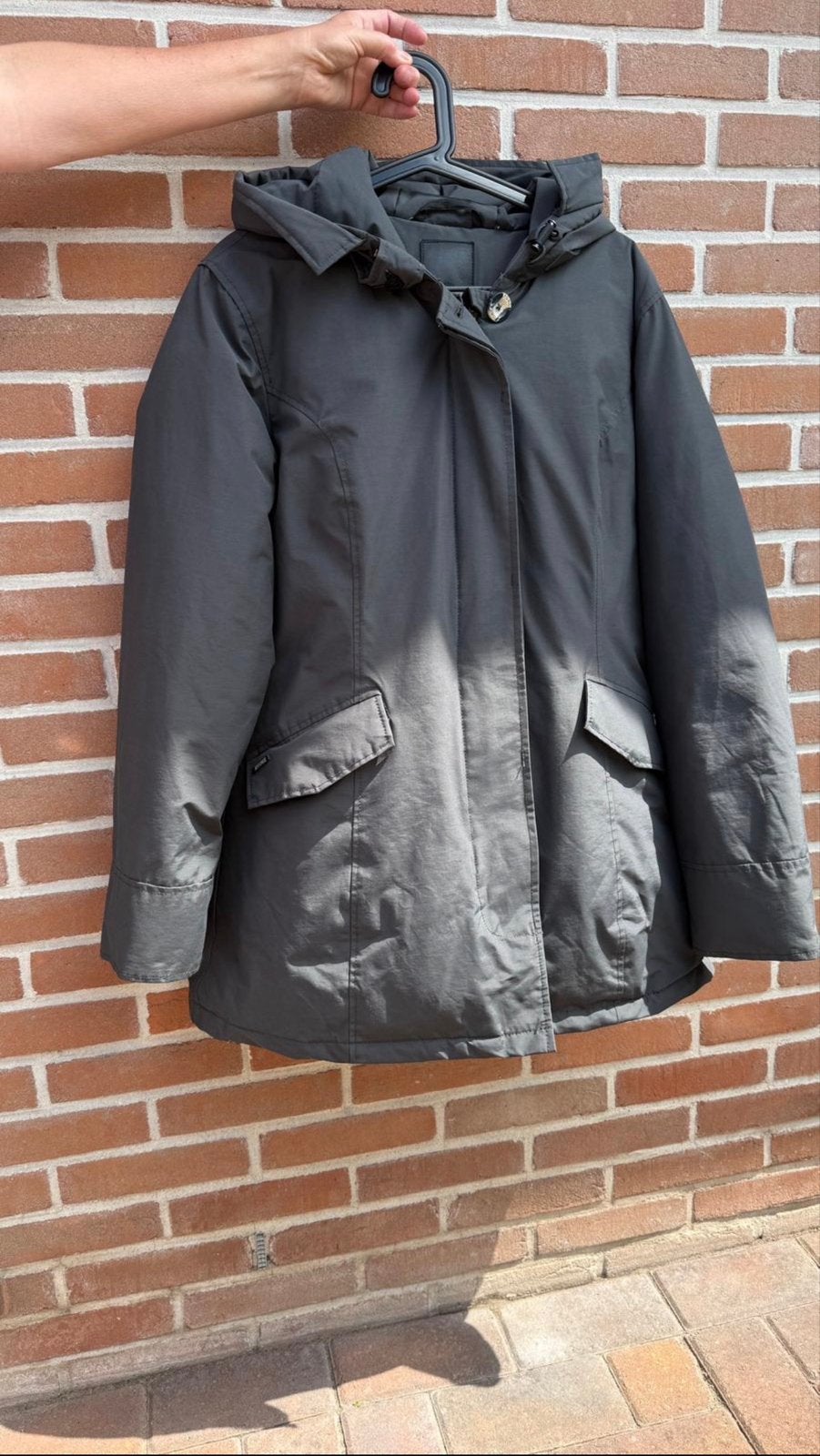 Airforce Jas Pocket Parka 2 Donkergrijs Maat XL (valt kleine, Ophalen, Zo goed als nieuw, Maat 42/44 (L), Grijs