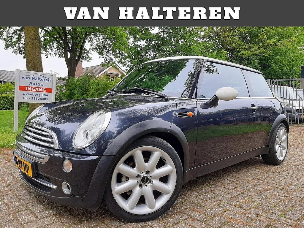 Mini Mini 1.6 Cooper Chili Airco Cruise Control Nieuwe APK, Auto's, Mini, Voorwielaandrijving, Gebruikt, Zwart, 4 cilinders