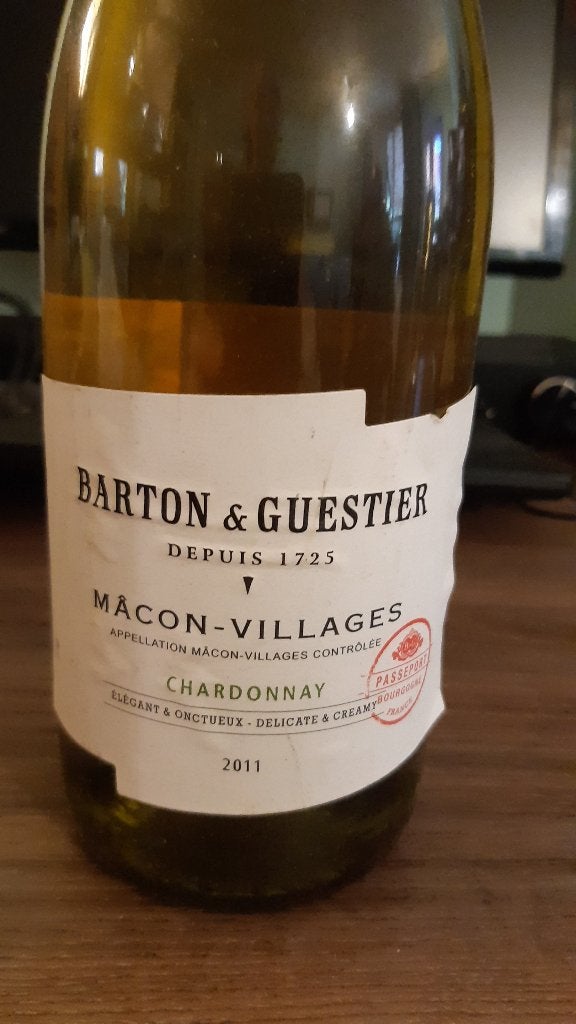 Barton & Guestier Mâcon-Villages Chardonnay, Frankrijk, Nieuw, Ophalen of Verzenden, Witte wijn
