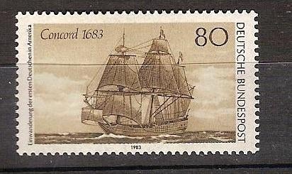 BRD 1180 postfris (ook een blok van 4), Ophalen of Verzenden, BRD, Postfris