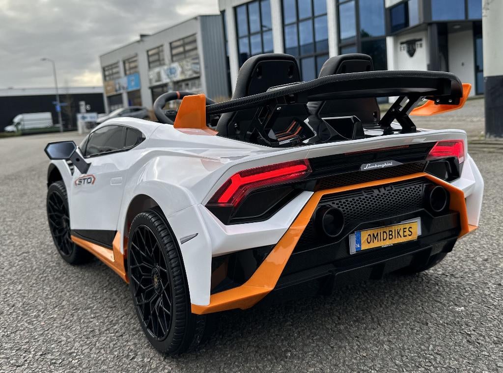 Lamborghini Huracan STO 12v Drift 9km per uur – Leder, Ophalen of Verzenden, Nieuw, Overige typen