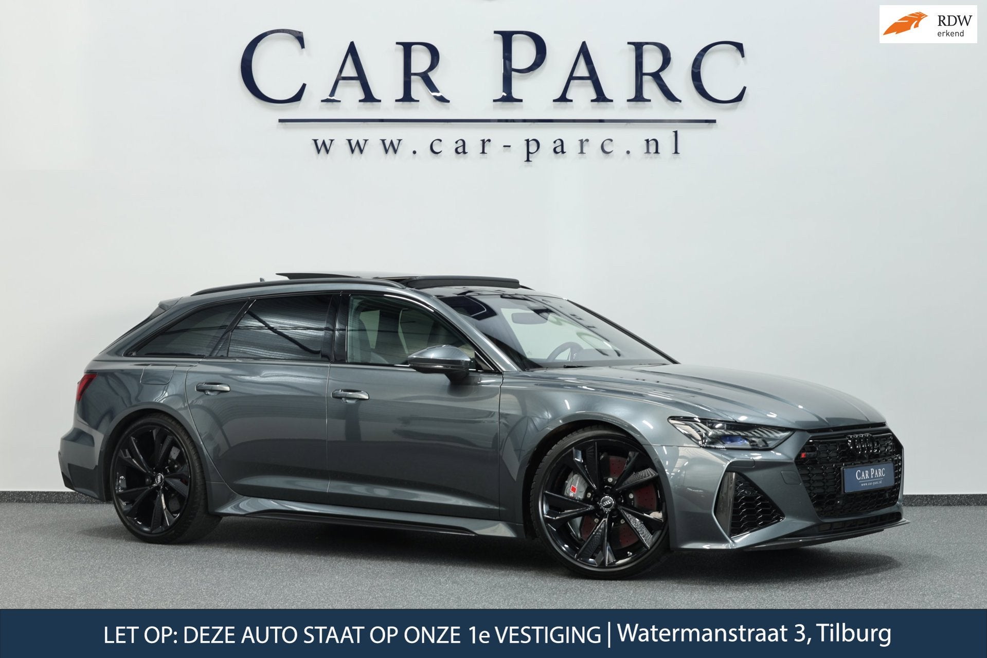 Audi RS6 Avant 4.0 TFSI quattro 600+PK BTW/KERAMISCH/SOFTCLO, Auto's, Dealer onderhouden, Gebruikt, 600 pk, RS6