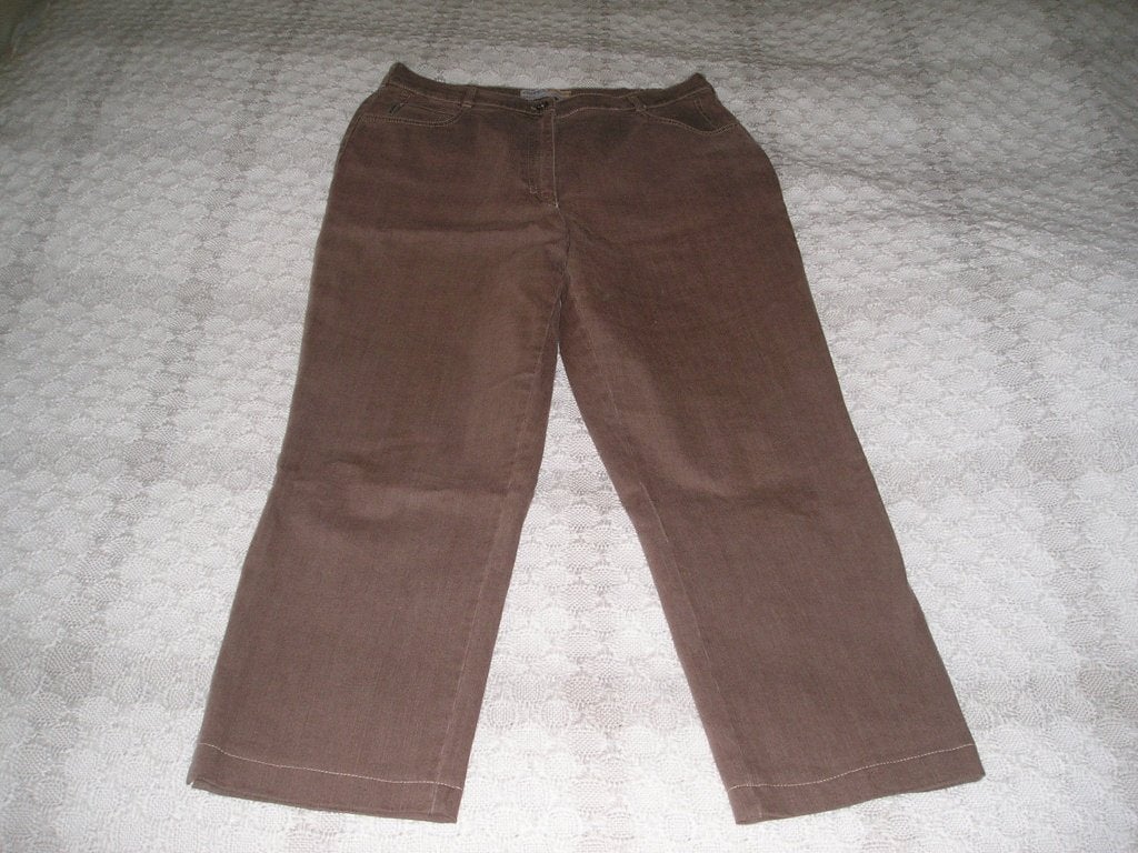 bruine broek Zerres maat 42 - Kurz, Kleding | Dames, Ophalen, Bruin, Maat 42/44 (L), Zo goed als nieuw