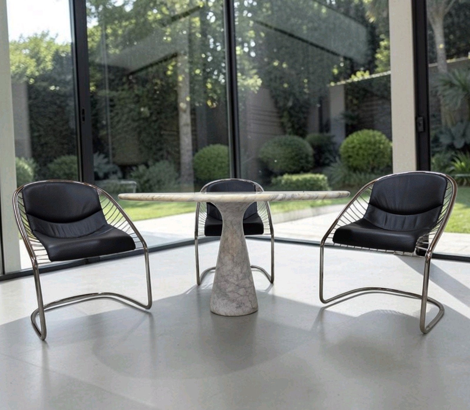 Angelo Mangiarotti M1 T70 marmeren design tafel Skipper, Huis en Inrichting, Tafels | Eettafels, Ophalen of Verzenden, Rechthoekig